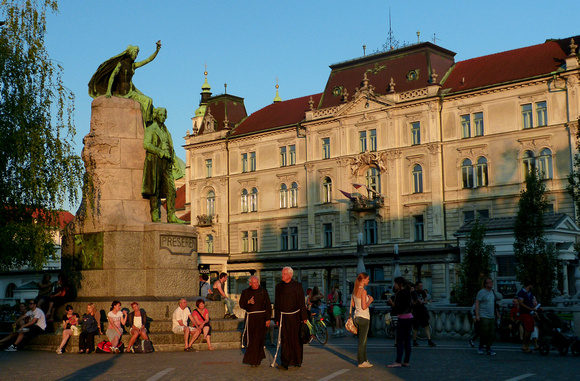 Prešernov trg Ljubljana