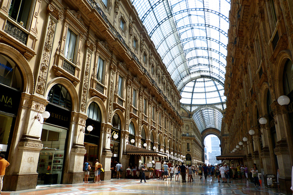 Milano Galleria Vittorio Emanuele 2017