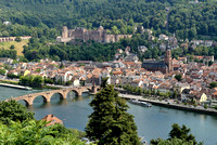 Heidelberg view from Philosopher’s Walk