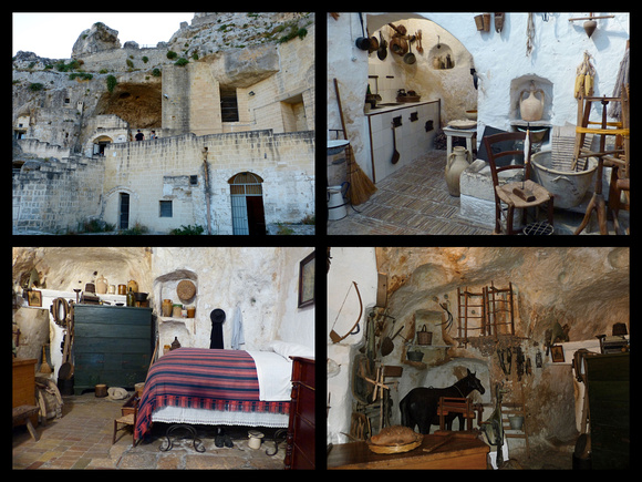 Casa grotta di vico solitario Matera