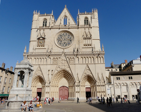 Lyon 2019 Cathedral St Jean