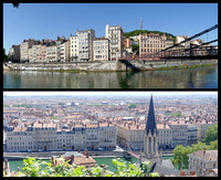 Lyon, Dijon, Marseille blog collages