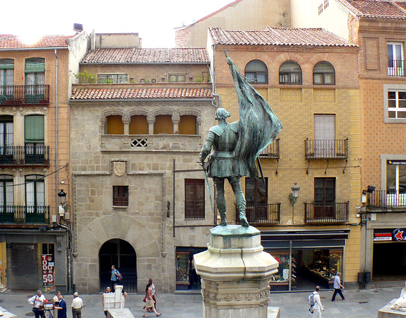 Plaza San Martin Segovia