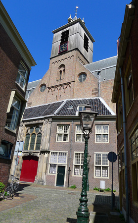 Hooglandse Kerk from De Burcht Leiden