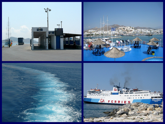 Ferry Naxos to Paros