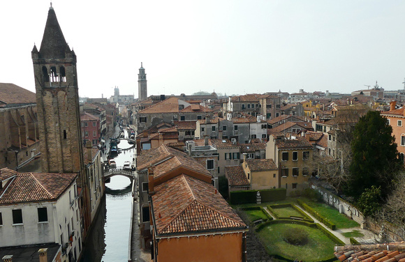 view from Ca Rezzonico