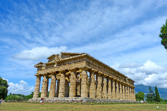 Paestum Temple of Neptune-Poseidon west front